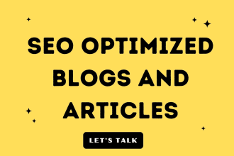 be the SEO content writer for your website