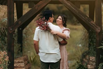 edit your wedding photos very cinematic