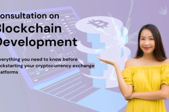 do crypto platform development , blockchain consultation