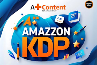 craft a captivating a plus content for amazon kdp