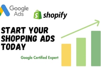 setup high roas google shopping ads for shopify store