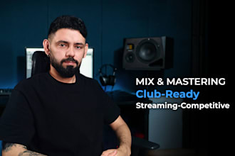 mix and master your melodic techno, tech house and edm