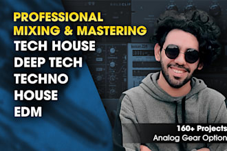 mix and master your electronic music tech house techno and edm