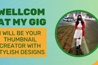 be thumbnail creator with stylish design