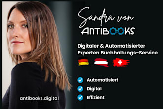 do expert bookkeeping service for de at ch businesses