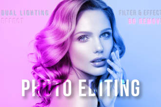 do photoshop editing, realistic photo manipulation, and design composition