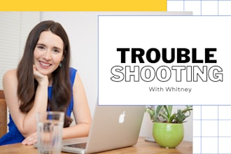 troubleshoot your website, social media accounts, or podcast setup