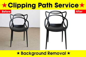 do clipping path service and photo background removal