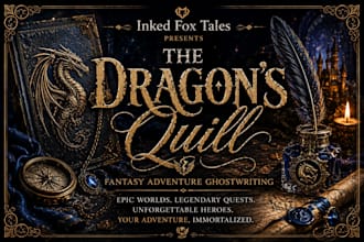 ghostwrite your exciting fantasy adventures
