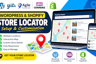 do wp store locator yith agile locatoraid woocommerce shopify store locator page