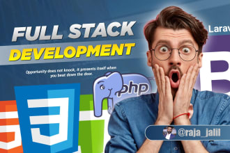 develop custom PHP, codeigniter, laravel websites, or will be your PHP developer
