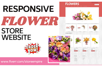 do flower shopify store florist floral elegance bouquet gift basket store websit
