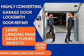 generate garage door home repair door repair locksmith leads