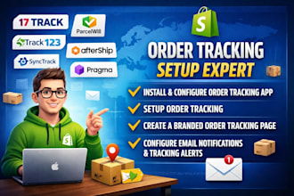 setup order tracking more 17track parcelwill track123 aftership synctrack pragma
