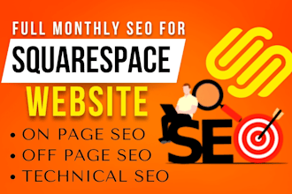 do monthly squarespace seo for your website to get best results
