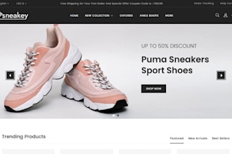design sneakers shopify store sneakers website footwear store shoe website