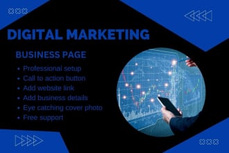 create facebook business page and set up