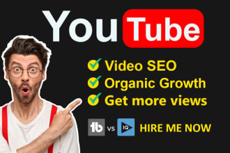 do best youtube video SEO expert and channel growth manager