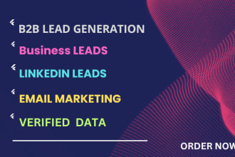 do targeted lead generation linkedin leads business leads email marketing