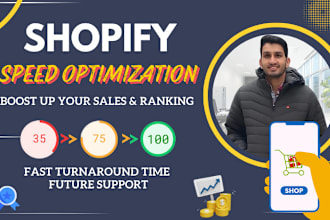 boost your shopify store speed for optimisation performance