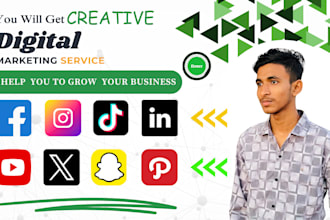 be your digital marketing manager and social media expert