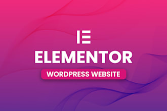 design and develop modern wordpress websites as elementor pro expert