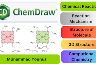 do structure, chemical reaction, mechanism on chemdraw