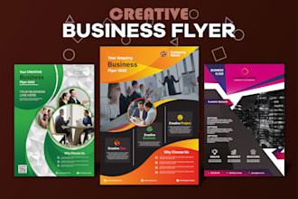 design creative flyer, poster or banner for business, event, party, church