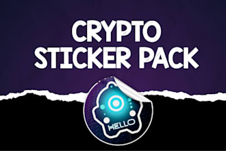 make custom telegram crypto sticker pack