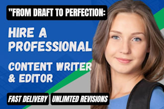 write, rewrite copy edit or proofread paraphrase a book article novel ai content
