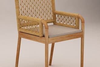 2d and renders of furniture