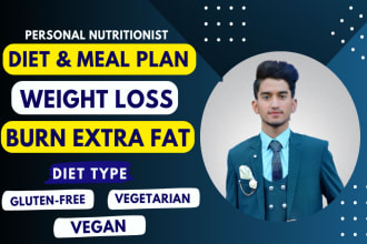 your nutritionist for weight loss diet plan and meal plan
