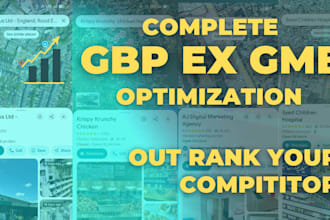 optimize gbp ex gmb to outrank local competitors