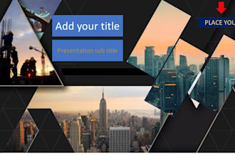 design professional and unique powerpoint presentation