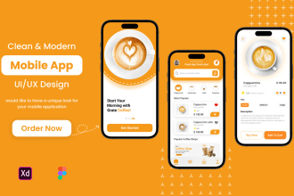 design stunning, engagaing mobile app UI UX and prototype app design