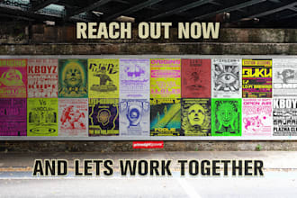 craft your next 90s inspired old school rave or club poster