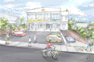create an illustration based on your story or a space