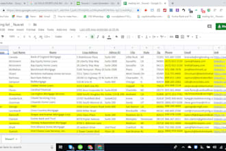 find email and contacts