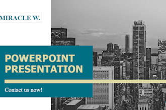 design premium powerpoint presentation slides