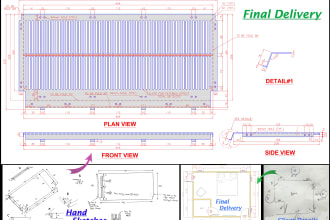 convert sketch, PDF, image drawing to autocad