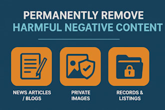 remove mugshots negative articles bad google maps listing erase news links