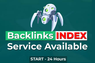 index your backlinks on google within 24 hours