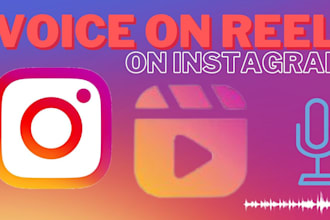 record voice over for your reels, tik tok, youtube videos