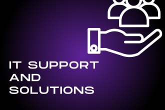 provide IT support and technical solutions for windows, IOS and linux