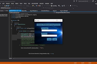develop windows desktop applications in c sharp