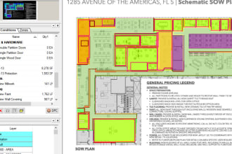 do material take off, construction estimation, and cost estimation
