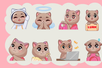 create custom animated chibi emotes and twitch emotes