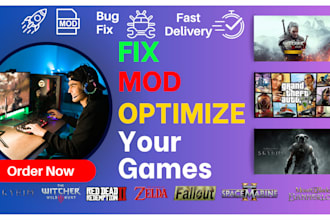 install, mod and optimize PC games, fast and expert support