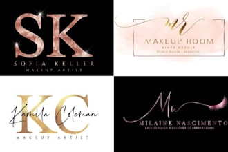 do cosmetics, makeup, and beauty logo design