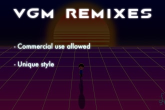 make remixes or covers of any video game soundtrack